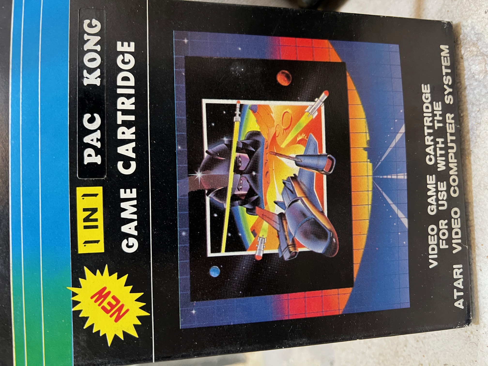 🕹️ شريط لعبة "PAC KONG" (2001) -  لجهاز ATARI VCS -  