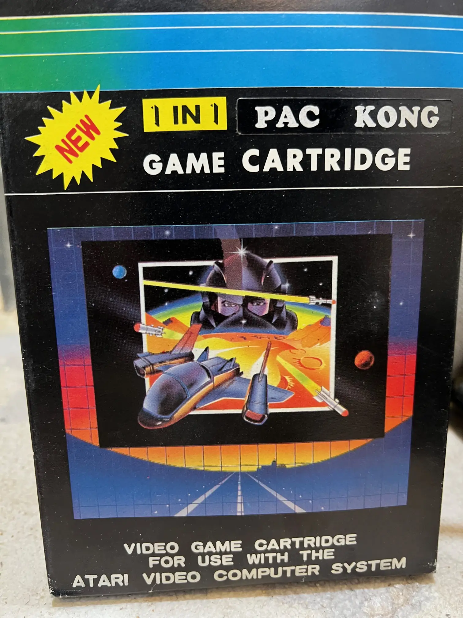 🕹️ شريط لعبة "PAC KONG" (2001) -  لجهاز ATARI VCS -  